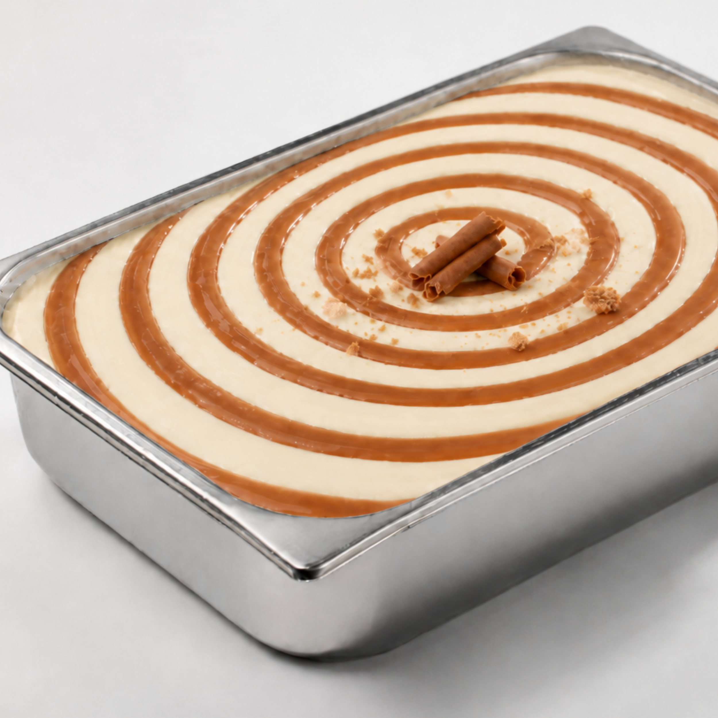Gelato gusto Cinnamon Roll